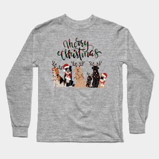 Merry Christmas from the Dogs Long Sleeve T-Shirt